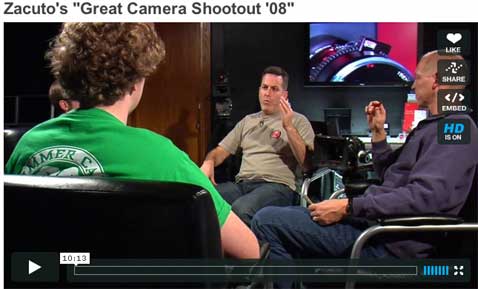 Zacuto's Great Camera Shootout '08 1