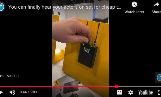 PVC at NAB 2025 - Deity microphones allows you to afforably hear your actors on set 5