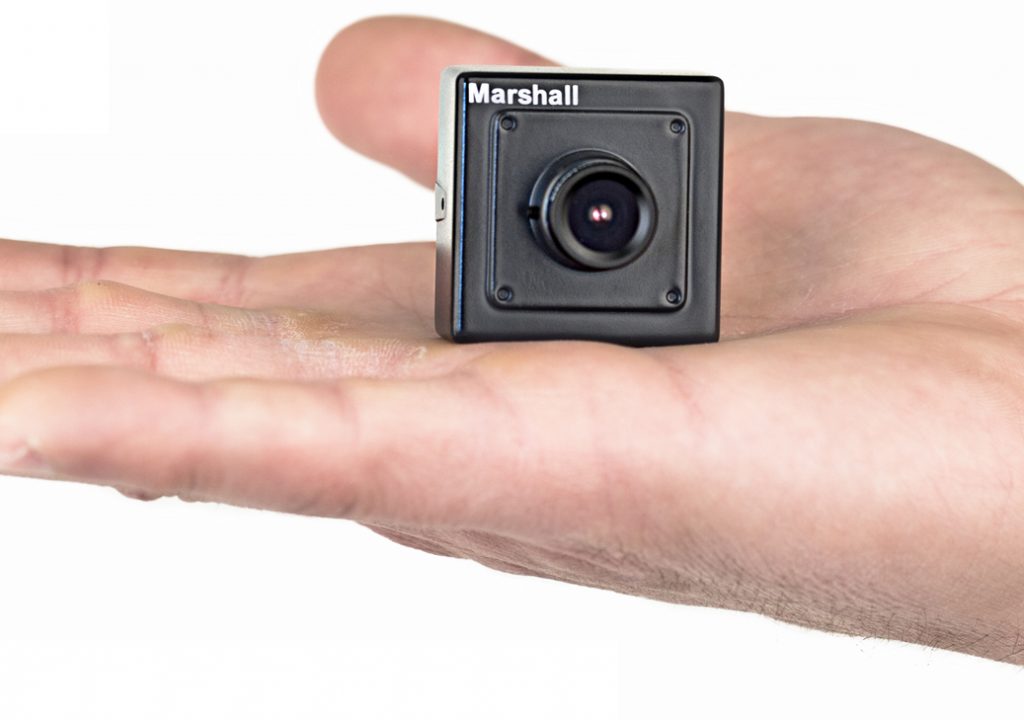 Marshall Develops Low Cost “Palm Size” Broadcast HDSDI Camera 3