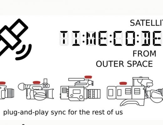 DISH: timecode sync using satellite dishes