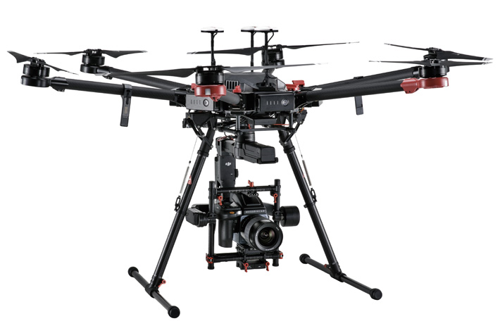 DJI shows “100 megapixel drone” at NAB
