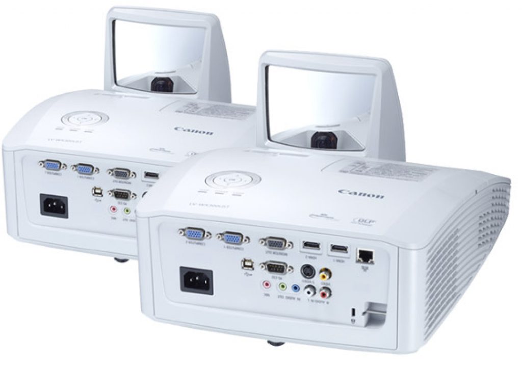 Canon: New Ultra Short Throw Interactive DLP Projector 1