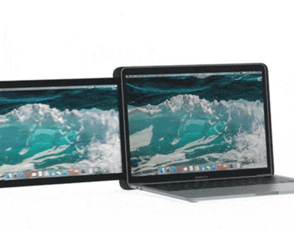 DUO: a portable second screen for your laptop