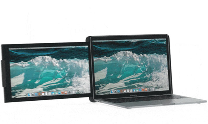 DUO: a portable second screen for your laptop
