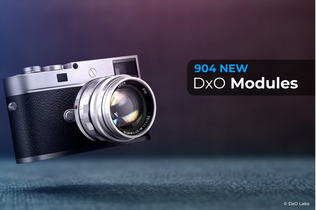 New DxO Modules for Canon, Nikon, Leica, Sigma, and Zeiss