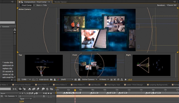After Effects Apprentice Free Video: Adding 3D Lighting to a Scene 3