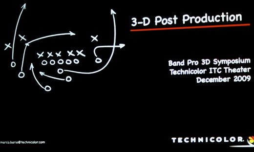 Band Pro's 3D Symposium - all the latest greatest for acquisition and post for stereoscopic imaging 8