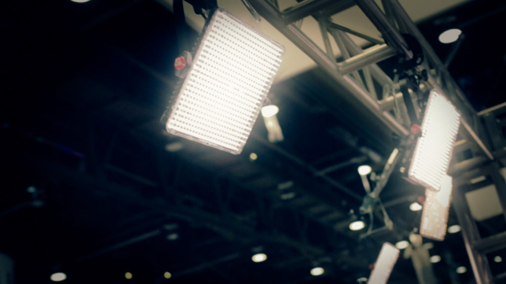 HDSLRShooter at NAB 2013: Manfrotto LED Lighting 1