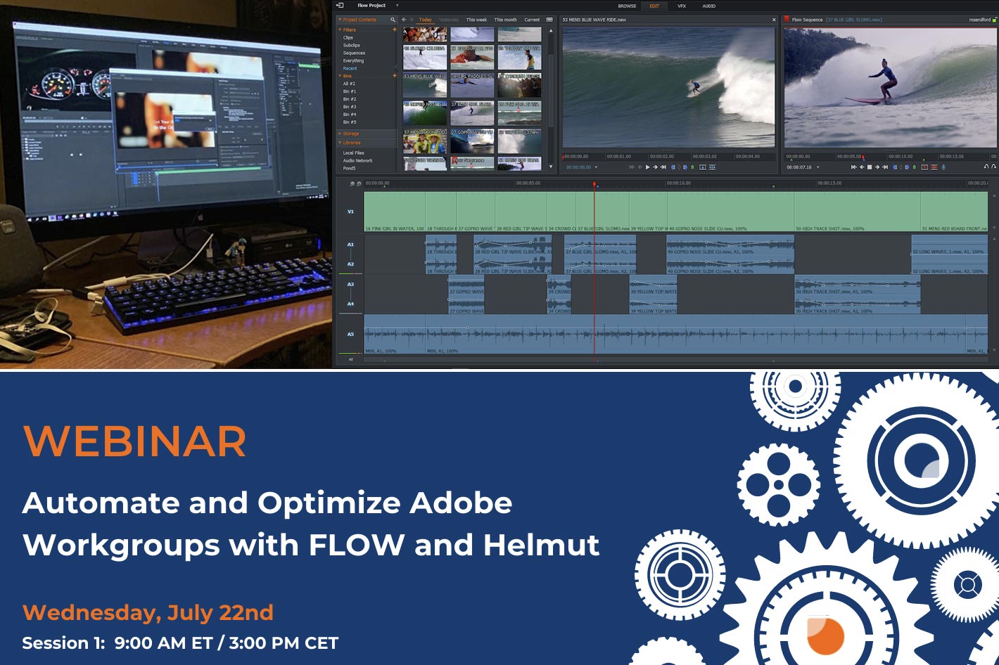 EditShare and MoovIT: how to automate and optimize Adobe Workgroups