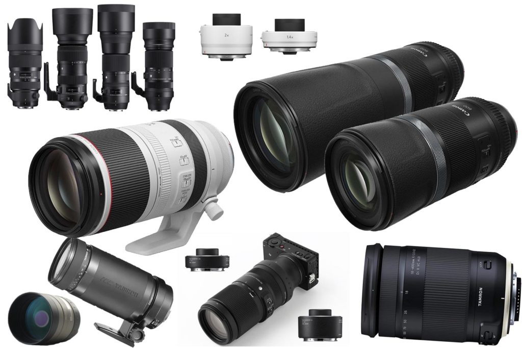 Canon: new L-series zoom and two telephotos for the masses