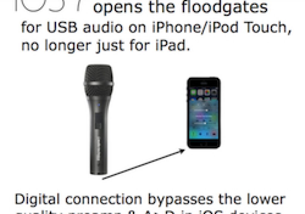 iOS 7 expands digital USB audio use with iPhone/iPod Touch 13