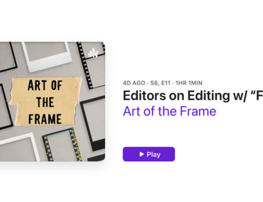 Art of the Frame Podcast: Editors on Editing with “F1” Editor Stephen Mirrione 4