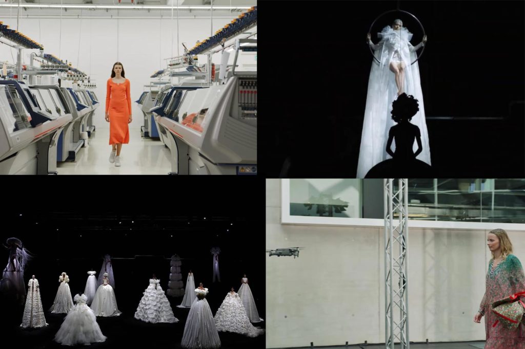 The sky is the limit: fashion shows go digital