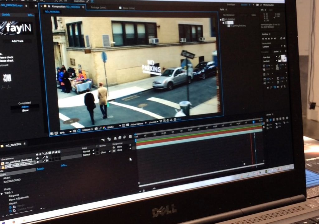 NAB 2016 - fayteq and their Matchmoving Plug-in for After Effects fayIN 1