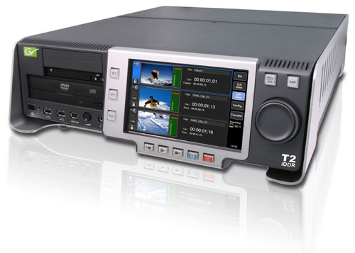 Grass Valley Increases Workflow Efficiency for T2 Intelligent Digital Disk Recorder 1
