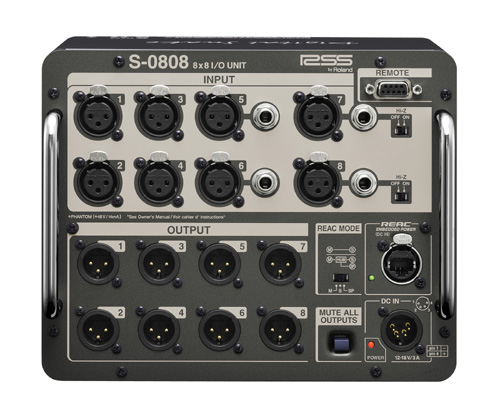 S-0808 Battery-Powered Digital Snake and S-4000M REAC Merge Unit Now Available 1
