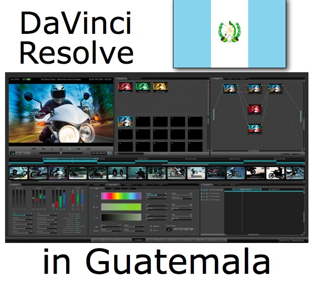 DaVinci Resolve training at Staff/HDTV in Guatemala 1