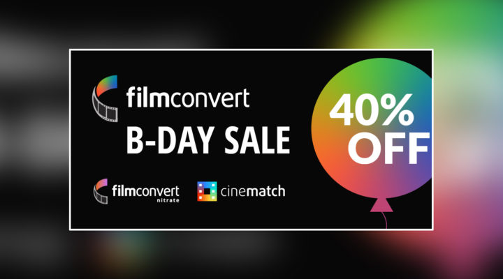 It's FilmConvert's 10th birthday… and 40% off for you