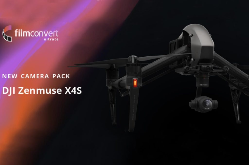 FilmConvert: a new dedicated camera pack for the DJI Zenmuse X4S