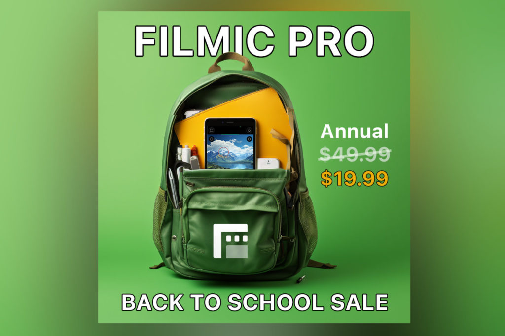 Filmic Pro is now more accessible to students
