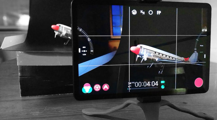 Review: using FiLMiC Pro with a large tablet screen