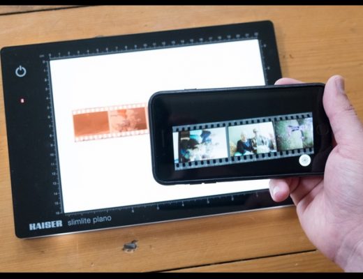 FilmLab: scan film with a smartphone