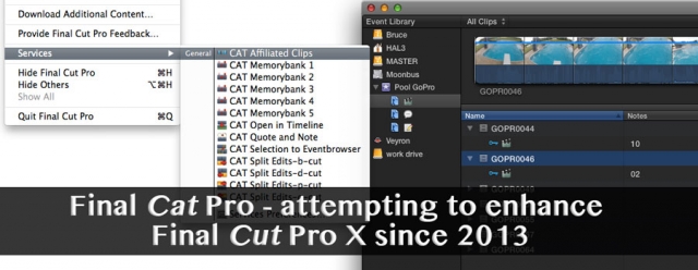 Final Cat Pro attempts to enhance FCPX with some missing features 2