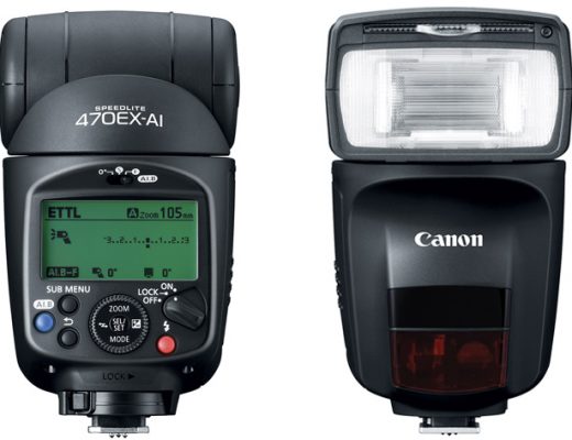 Canon Speedlite 470EX-AI: no radio, but auto bounce