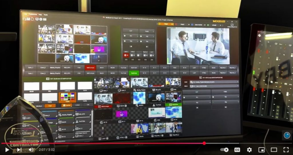 PVC at NAB 2025 - FOR-A showcases IMPULSE and MixBoard 1