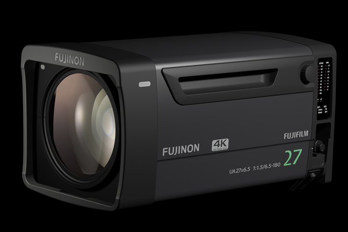 Fujinon UA27x6.5B, a new studio lens at NAB 2017