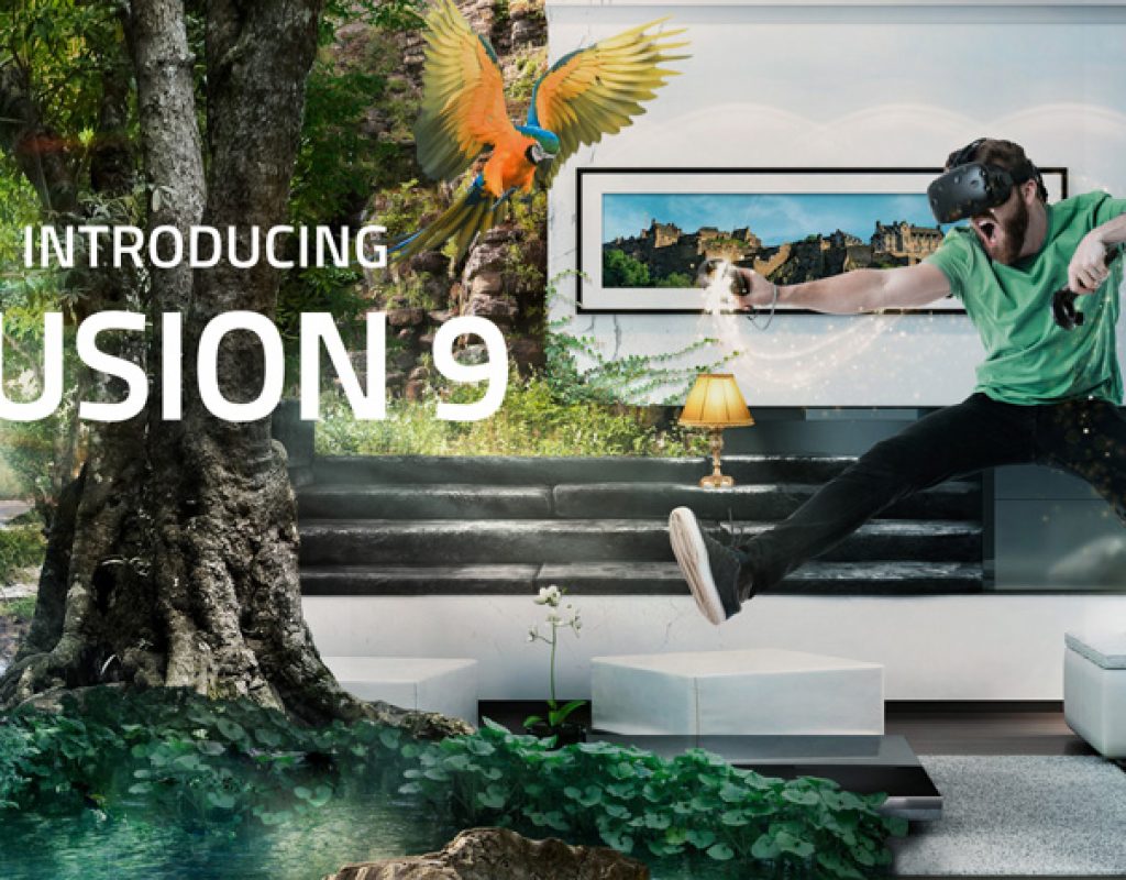Fusion 9: new VR tools and a lower price for the Studio version