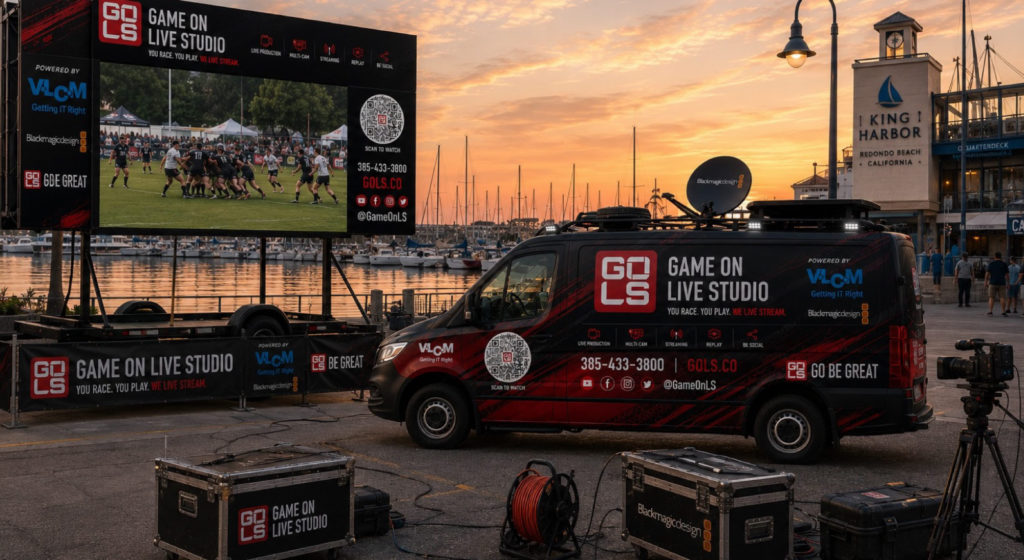 Game On Live Studio uses Blackmagic Design to Stream Tropical 7s