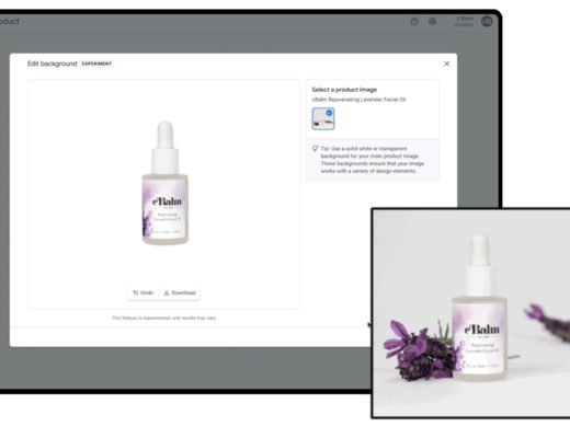Product Studio: using AI to create photos of products