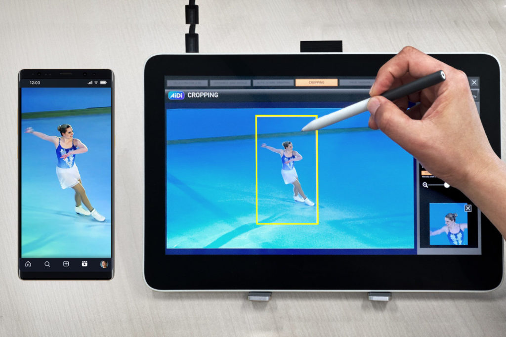 GoVertical! AiDi: real-time 9:16 autocropping at NAB 2026