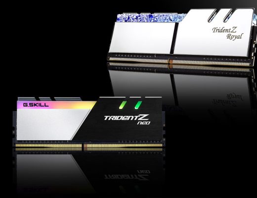 G.SKILL: new DDR4 32GB module allows for memory kits up to 256GB
