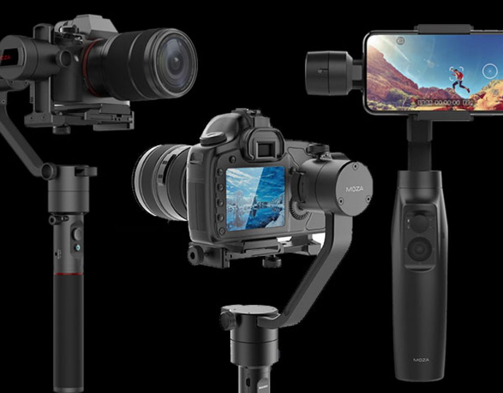 MOZA Mini-MI, the world’s first wireless phone charging gimbal