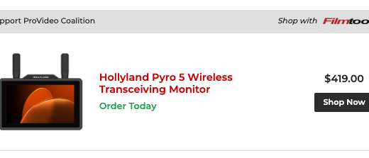 Hollyland Unveils The 5.5-inch All-in-One Wireless Monitor Pyro 5 11