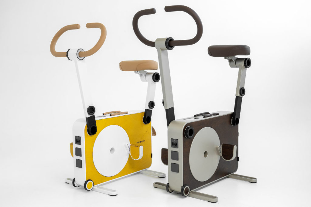 HR Bank: a bike to power your laptop