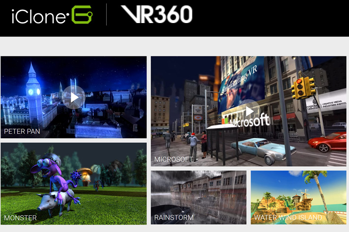 IClone 6.5 gets 360 video