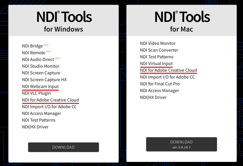 NDI Tools