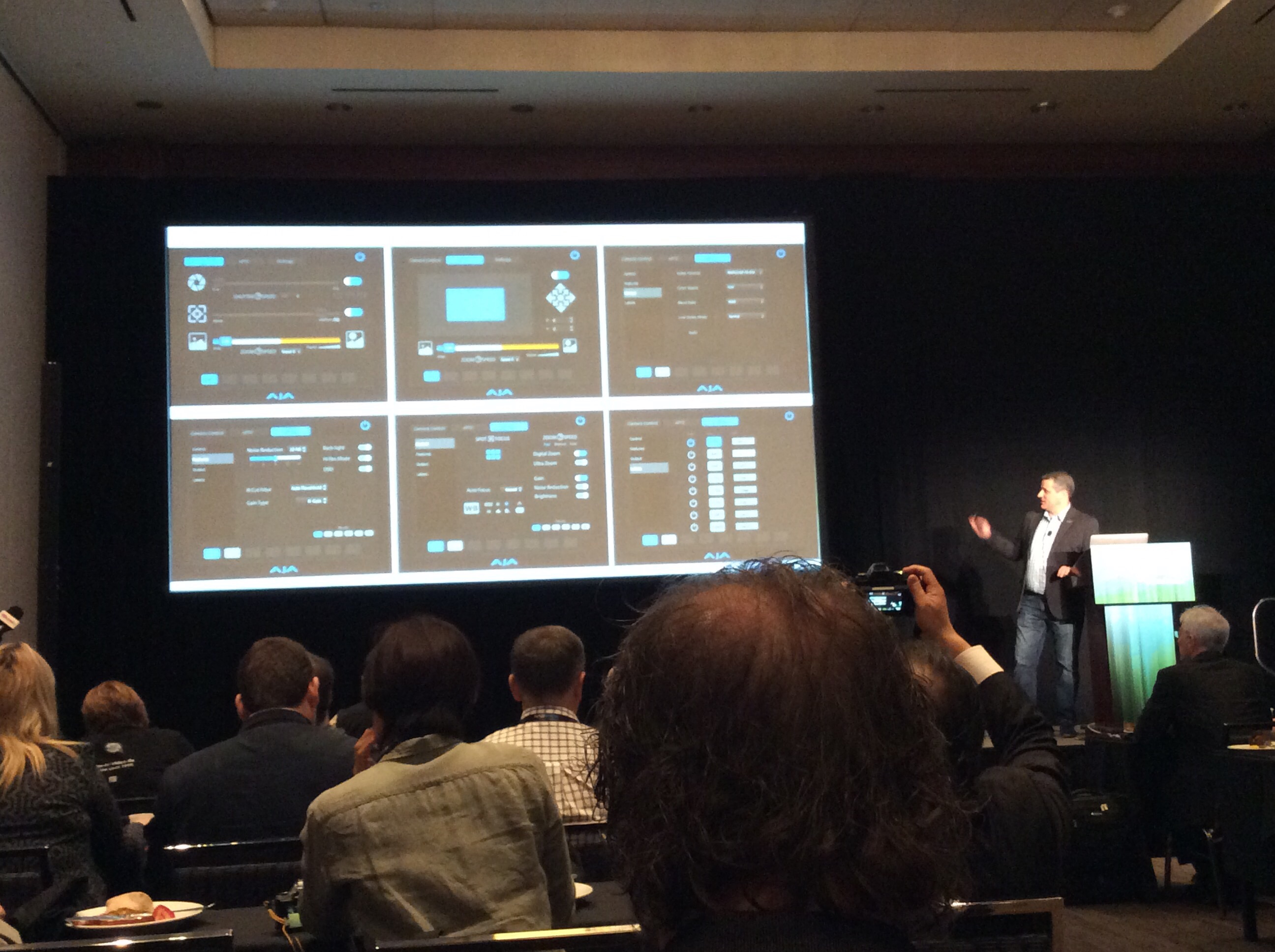 The AJA Press Conference at NAB 2016 13