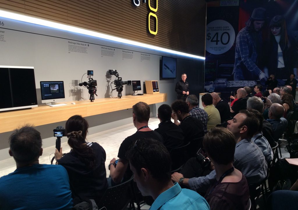 The Blackmagic Press Conference at NAB 13