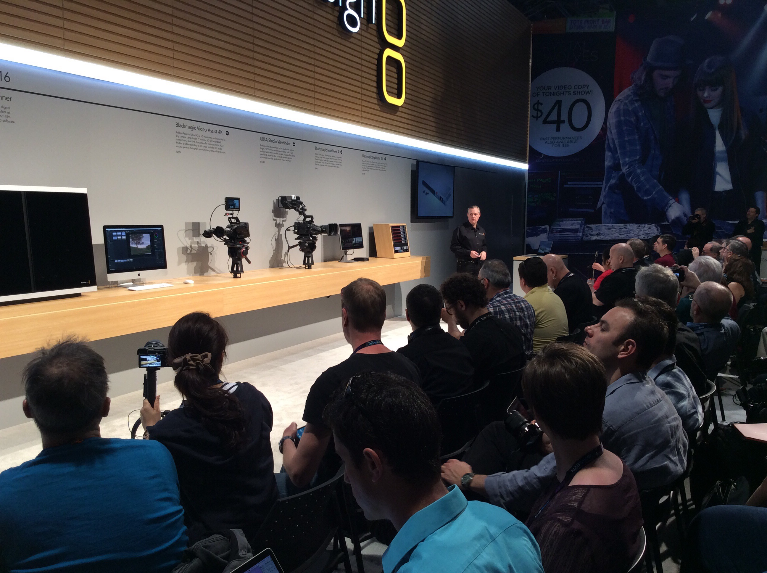 The Blackmagic Press Conference at NAB 7