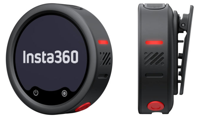 Insta360 Mic Pro: a wireless 3-microphone array with display
