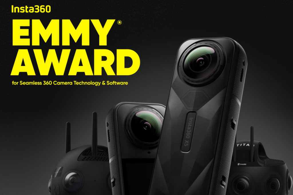 Insta360 wins Technology & Engineering Emmy Award