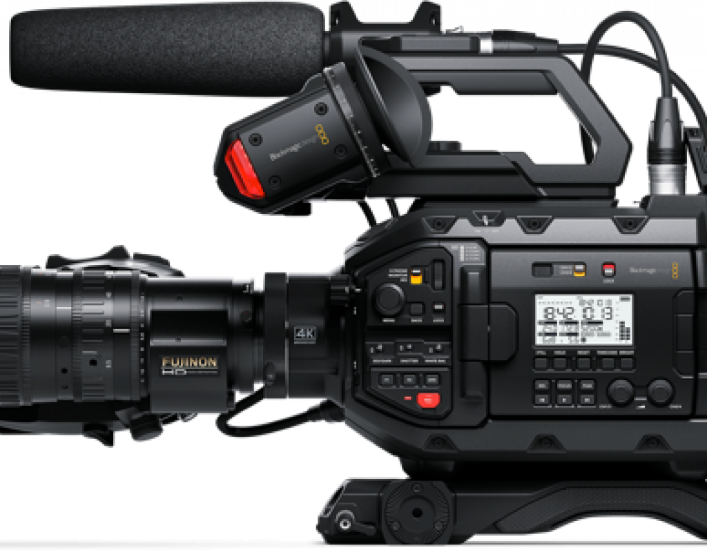 New software update adds Blackmagic RAW to URSA Broadcast camera 1