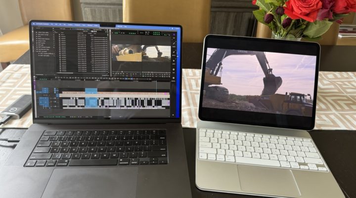 Using an iPad as a fullscreen playback monitor while editing 1