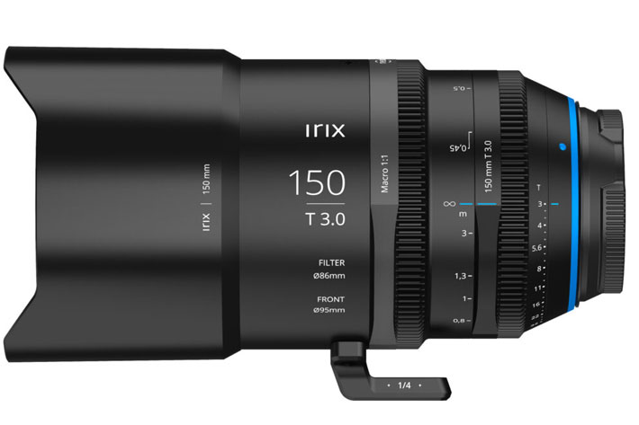 Irix Cine 150mm T 3.0 Macro 1:1 lens: the first in a new line of full frame lenses 1