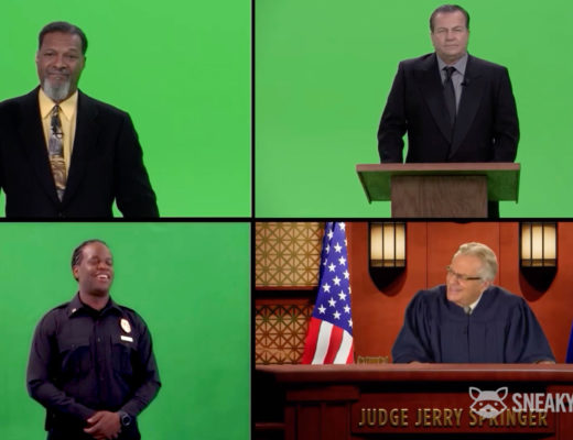 “Judge Jerry” TV series filmed in a “quarantine court”