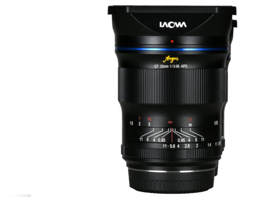 The new Laowa Argus 33mm f/0.95 CF APO for APS-C